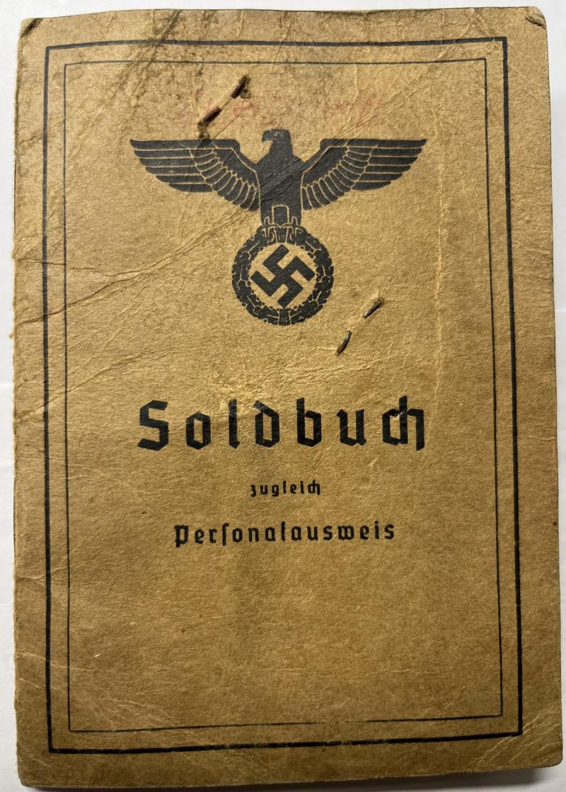 Kurland Docs Soldbuch Wh Heer Pi Lehr Btl Renzel