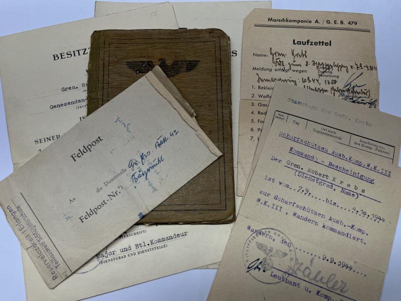 Soldbuch/citations - WH (Heer) - 359.Inf.Div. - Krebsr