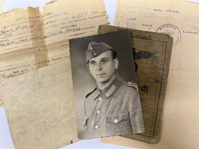 Soldbuch WH (Heer) - 709.Inf.Div./131.Inf.Div. - Hudasch