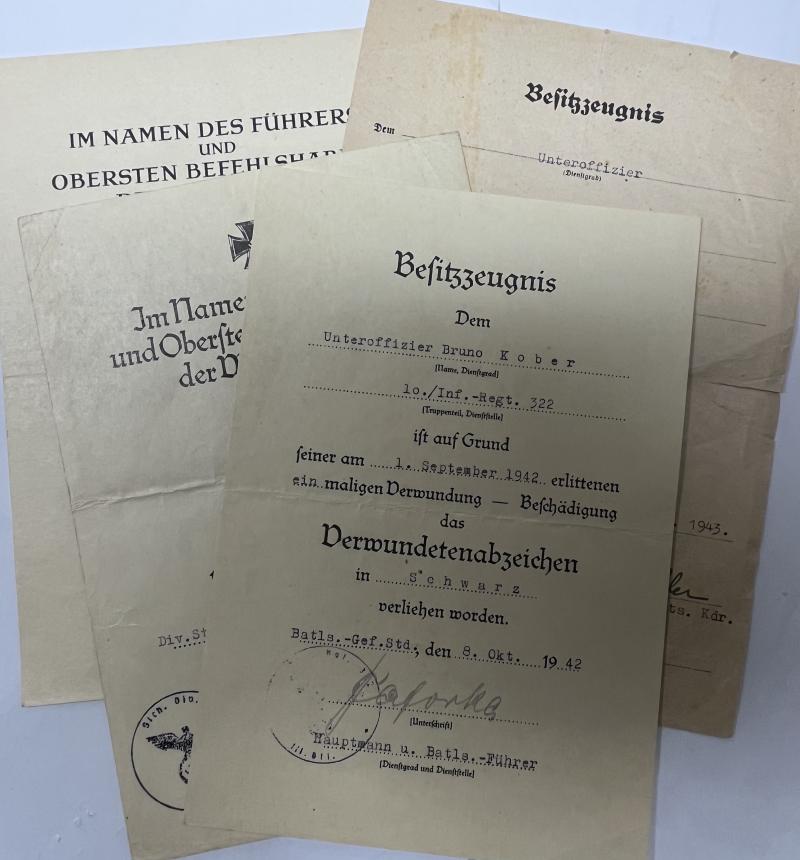 Citation grouping - WH (Heer) - 285.Sich.Div. - Kober