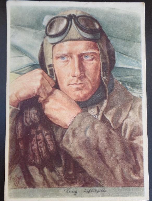 Willrich card:Aufklärungsflieger Feldpost