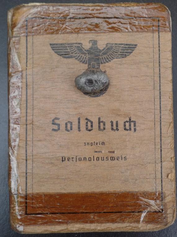 Soldbuch WH (Heer) 416 Inf.Div.-Brenscheidt