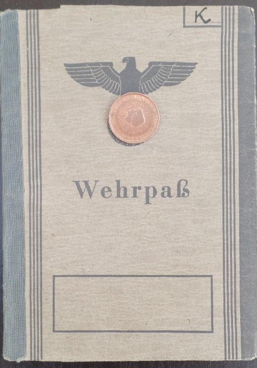 Wehrpass WH (Luftwaffe) Flak-Koenig