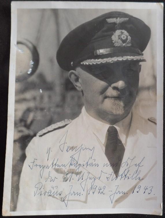 Photo of chief 21.U Jagd Flottille (U boat hunt) - v.Selchow