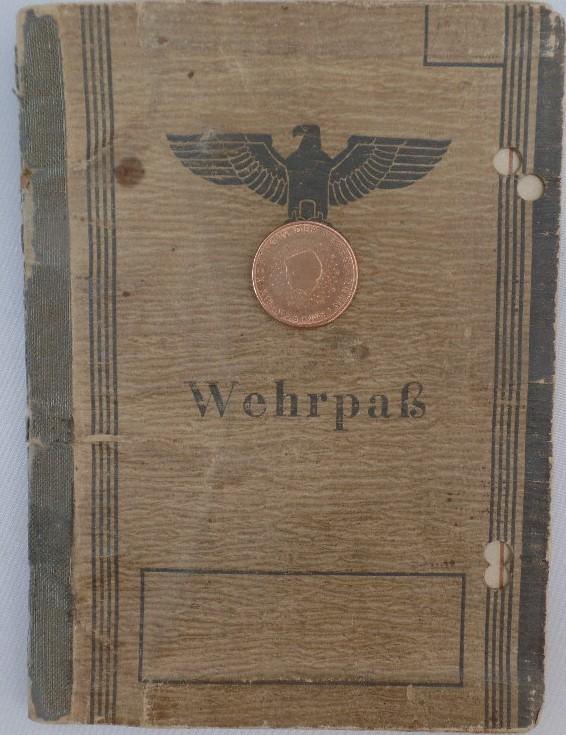 Wehrpaß - WH (Heer) - 1.Pz.Div. - Hillen