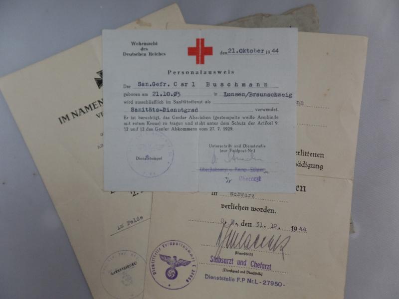 Citation set WH (Heer) -719.Inf.Div.- Holland 1944 - Buschmann