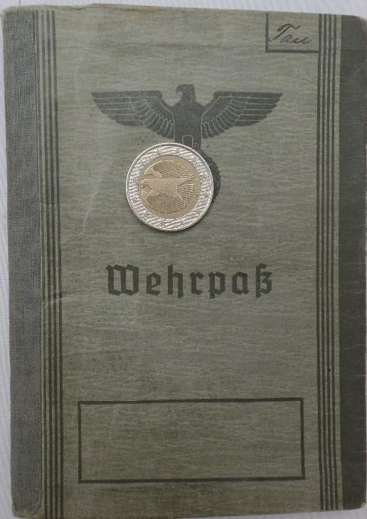 Wehrpaß - WH (Heer) - 256.Inf.Div. - Tauscher