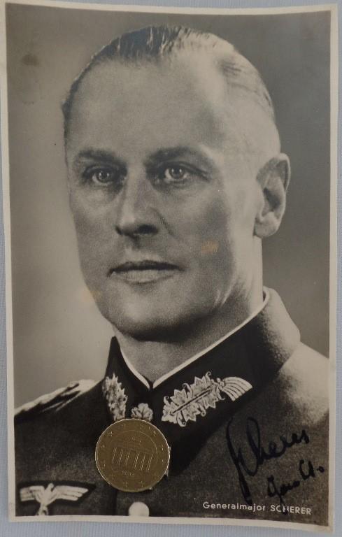 Hoffmann postcard - OL recipient - Scherer