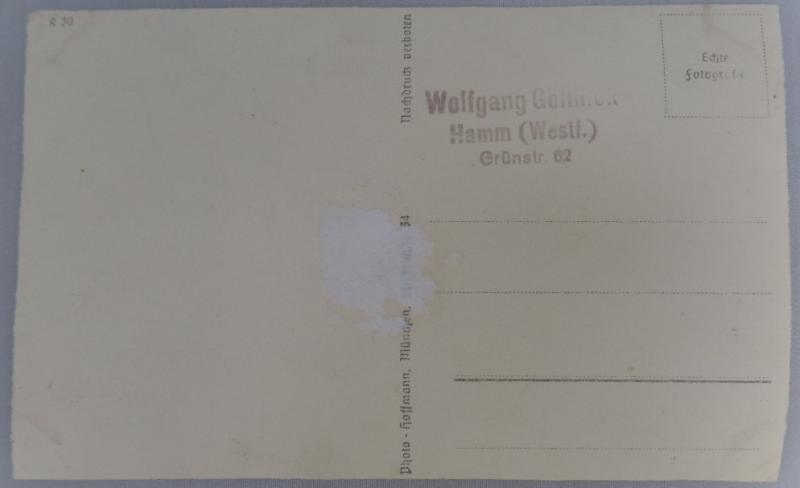 Hoffmann postcard - OL recipient - 