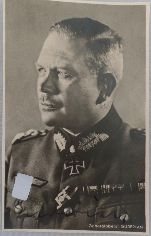 Hoffmann postcard - OL recipient - Guderian