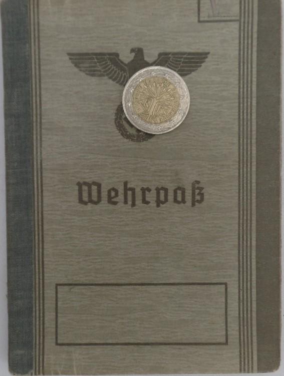 Wehrpass - WH (Heer) - 102.Inf.Div. - Wüst