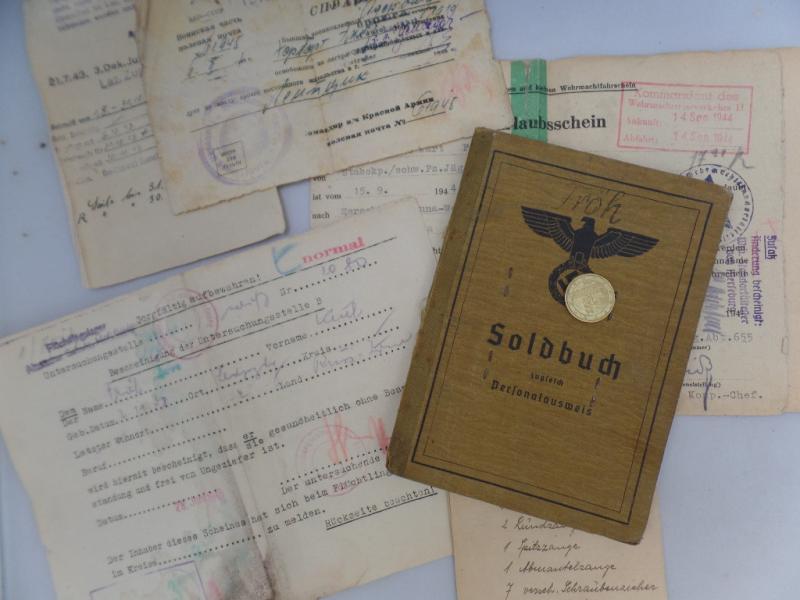 Soldbuch - WH (Heer) - schw.Pz.Jäg.Abt.655 (