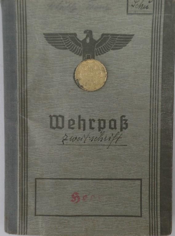 Wehrpass WH (Heer) - 6.Pz.Div. - Schültz