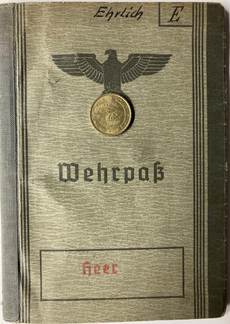 Wehrpass -  WH (Heer) - 116.Pz.Div./