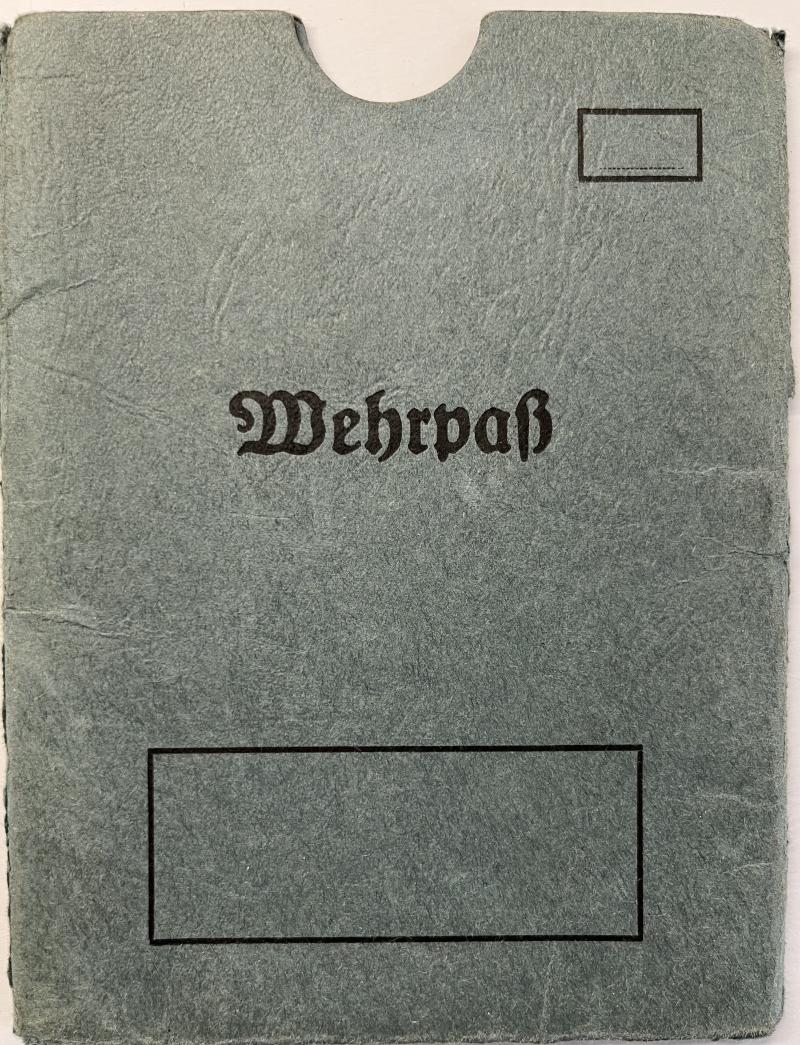 Wehrpass cover