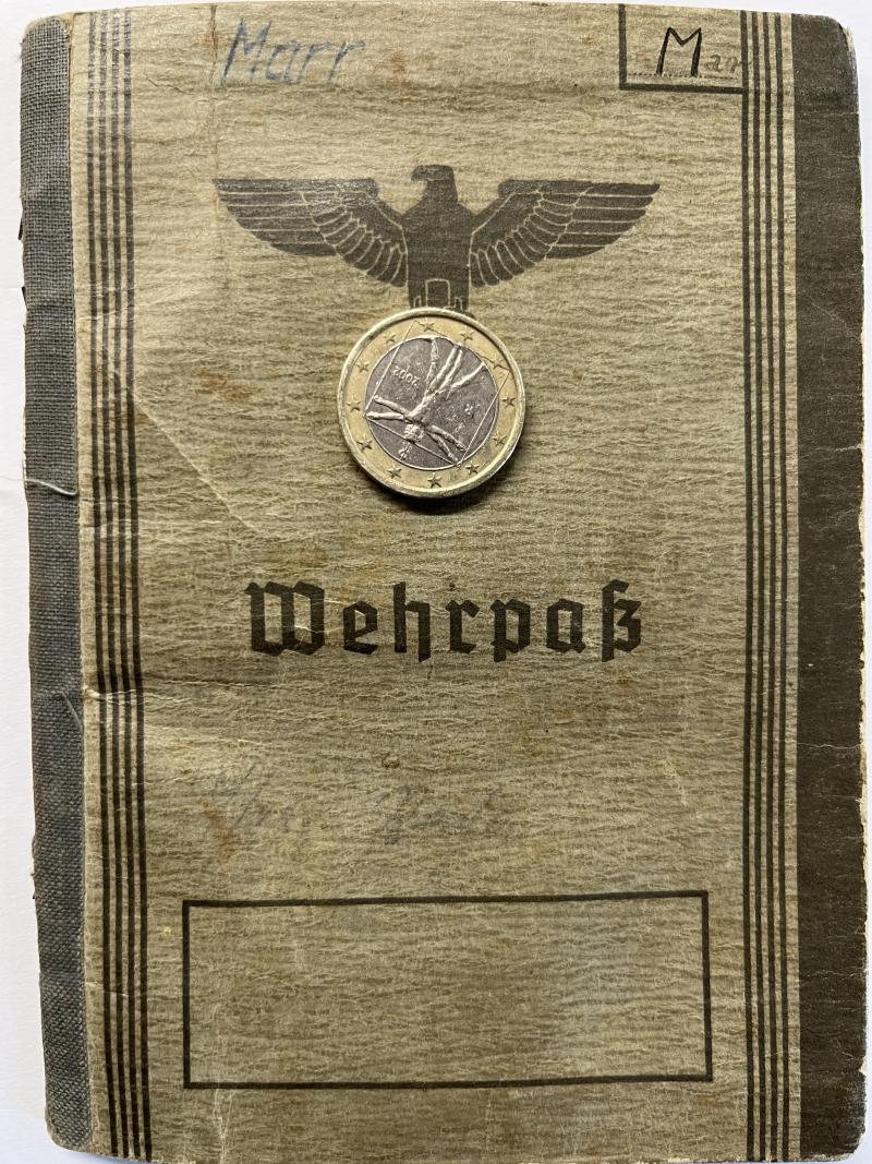 Wehrpass WH (Heer) - 356.Inf.Div. - Italy - Marr