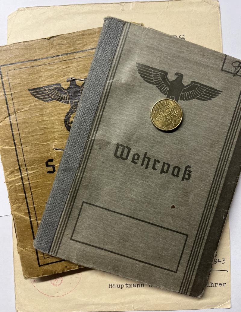 Wehrpass / Soldbuch  WH (Heer) - Volks-Art.Korps - Bode