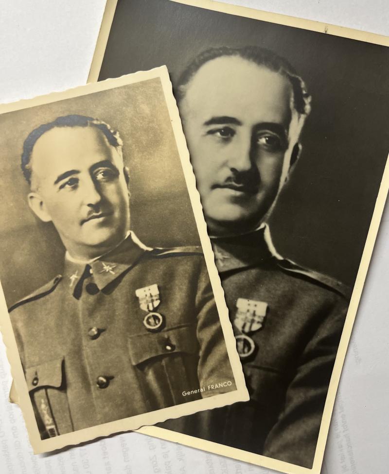 Hoffmann postcard - General Franco