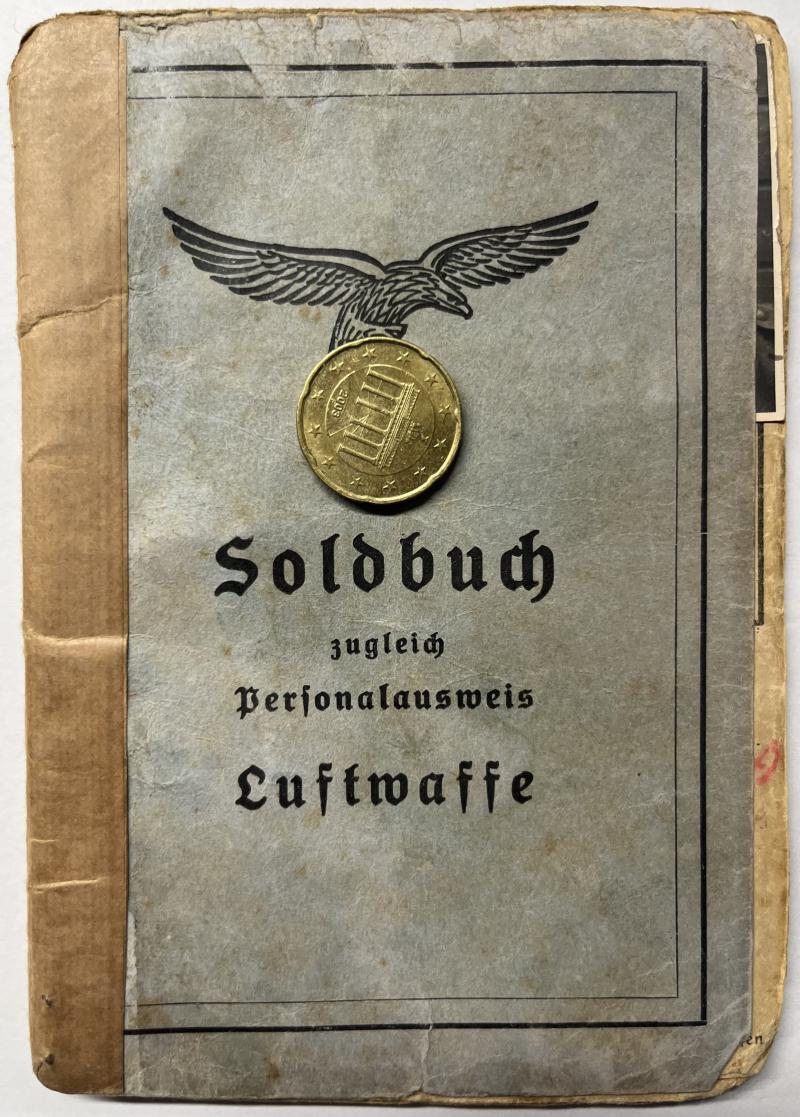 Soldbuch Luftwaffe - Stukageschwader 102 - Lams