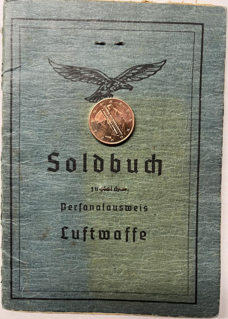 Soldbuch Luftwaffe  - 