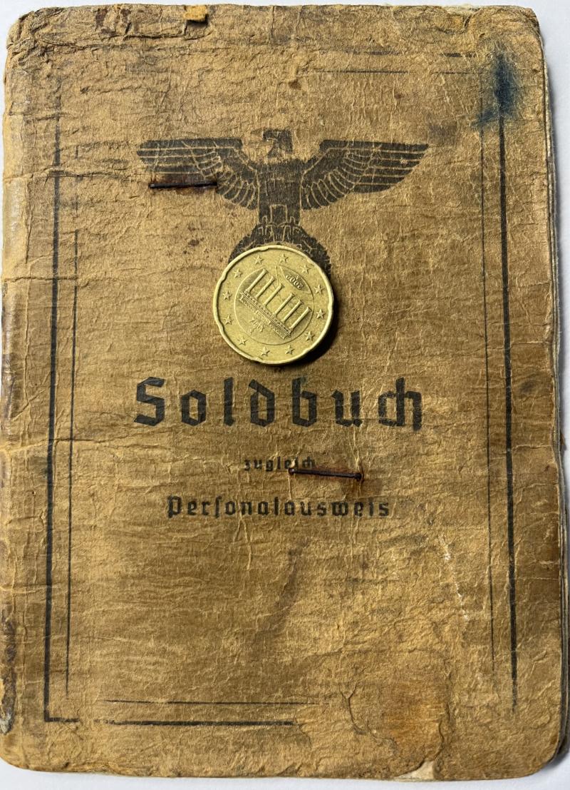 Soldbuch - WH (Heer) - 126.Inf.Div. - Rein