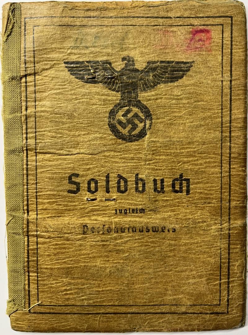 Soldbuch WH (Heer) - 264.Inf.Div. - Detzel