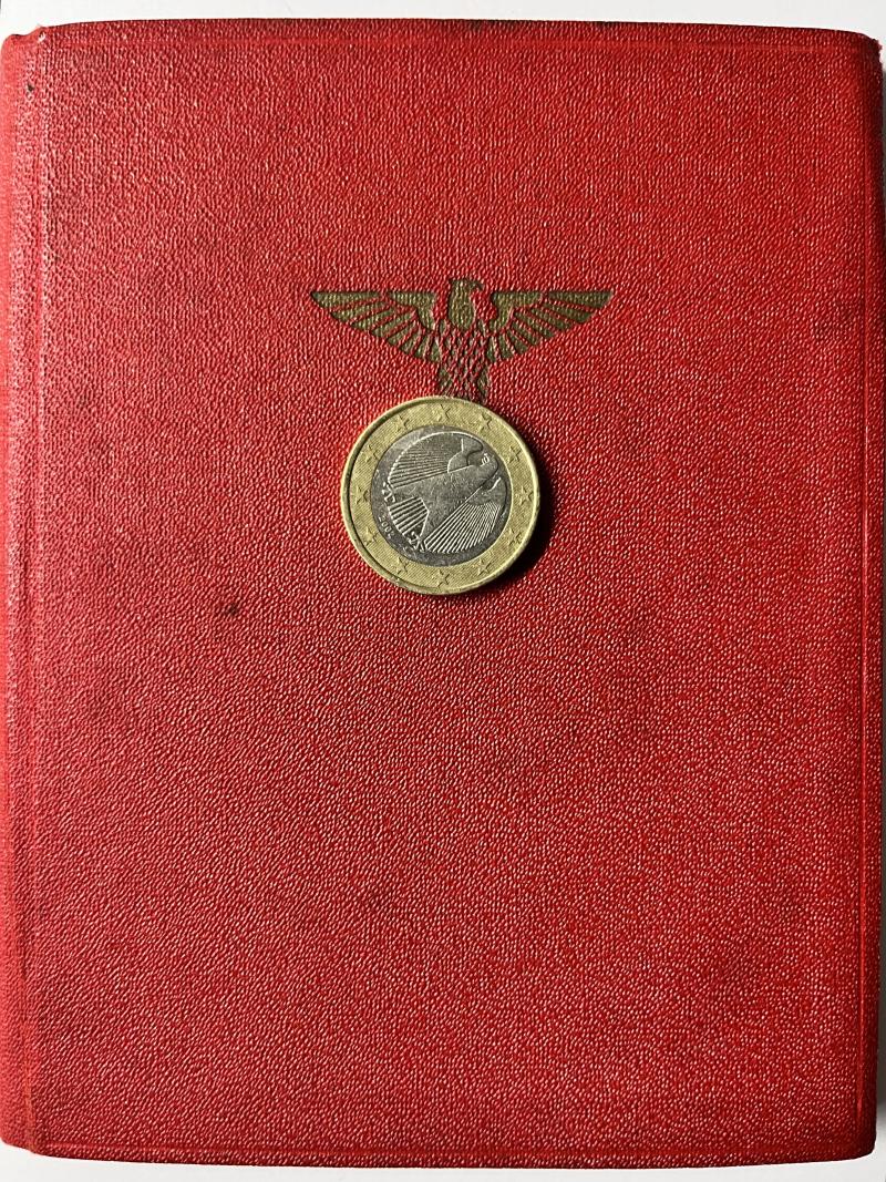 NSDAP membership book - Schmidt