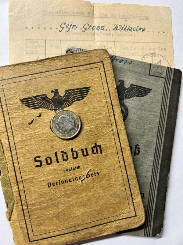 Wehrpass/Soldbuch - WH (Heer) - 253.Inf.Div. - Gross