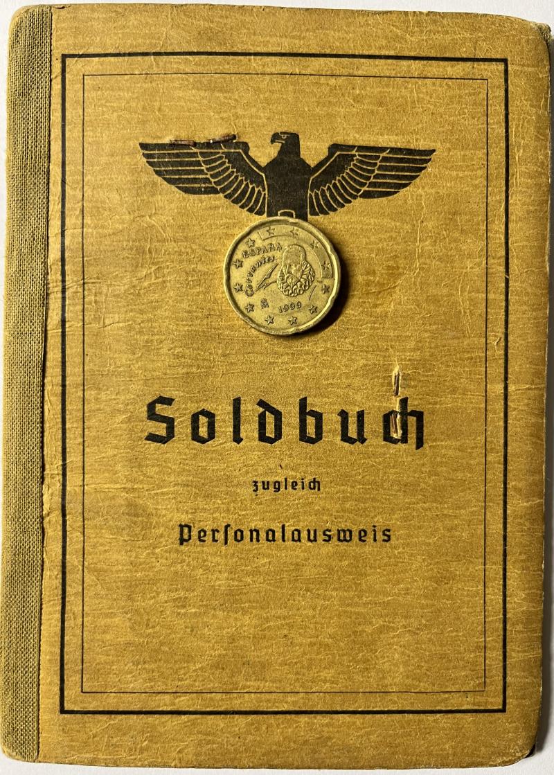 Soldbuch  WH (Heer) -  Pz.Gren.Ausb.Btl.104 - Kehmptzow