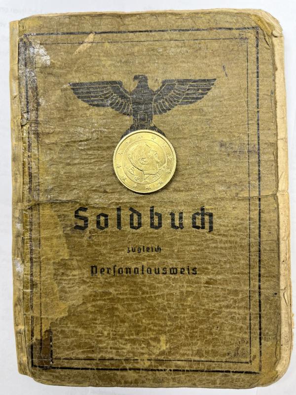 Soldbuch - WH (Heer) - 356.Inf.Div. - France/Italy - Raiser