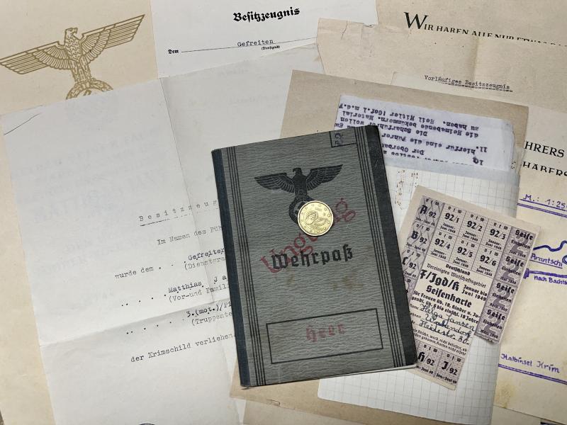 Wehrpass / citation grouping -  WH (Heer) - 73.Inf.Div.  - Jansen