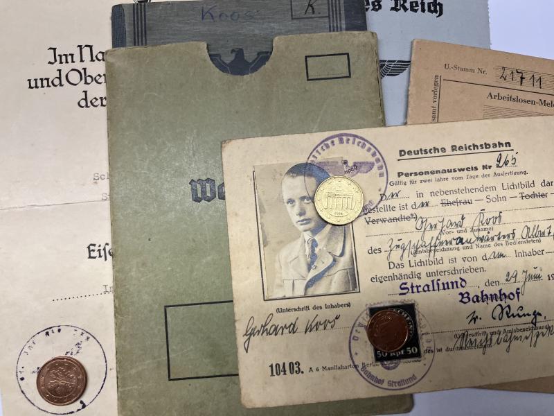 Wehrpass grouping - WH (Heer) -  258.Inf.Div. - Koos