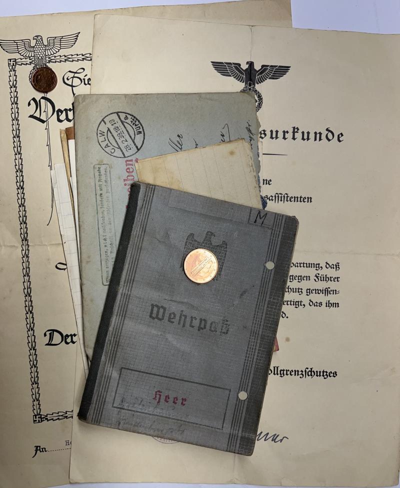 Wehrpass /citation grouping - 