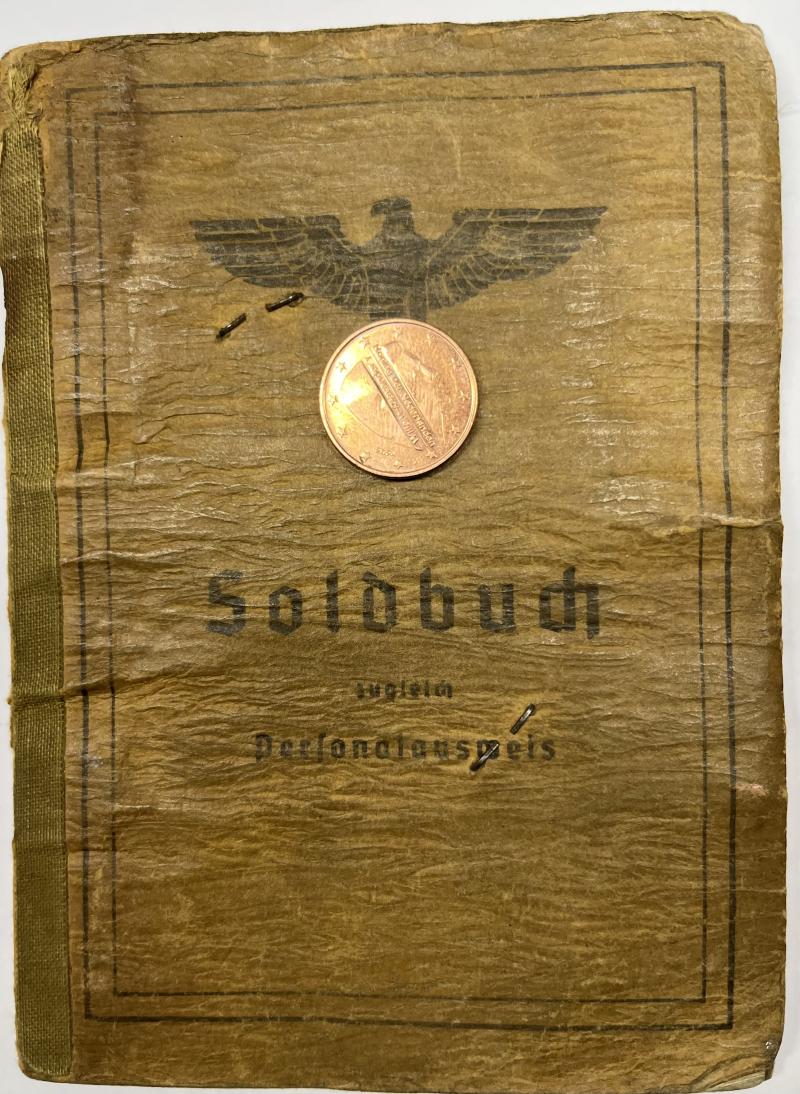 Soldbuch  WH (Heer) - 268.Inf.Div. -  