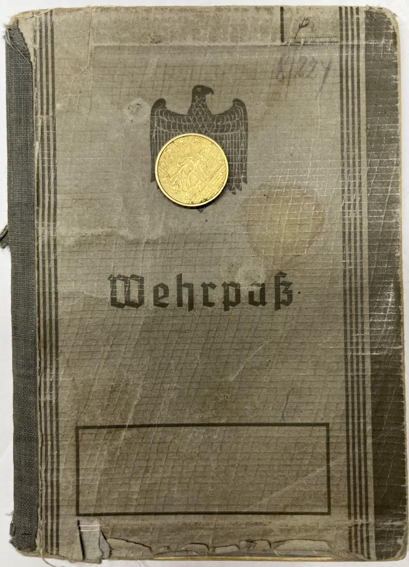 Wehrpass -  WH (Heer) -  20.Pz.Div. - Pilgar
