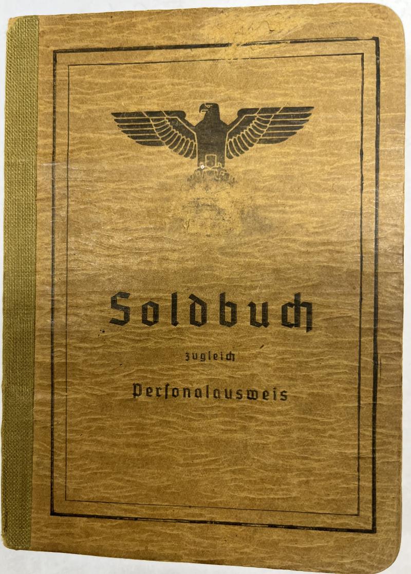 Soldbuch  WH (Heer) - Heeres Stug.Brigade. 242  - Kücharzijk