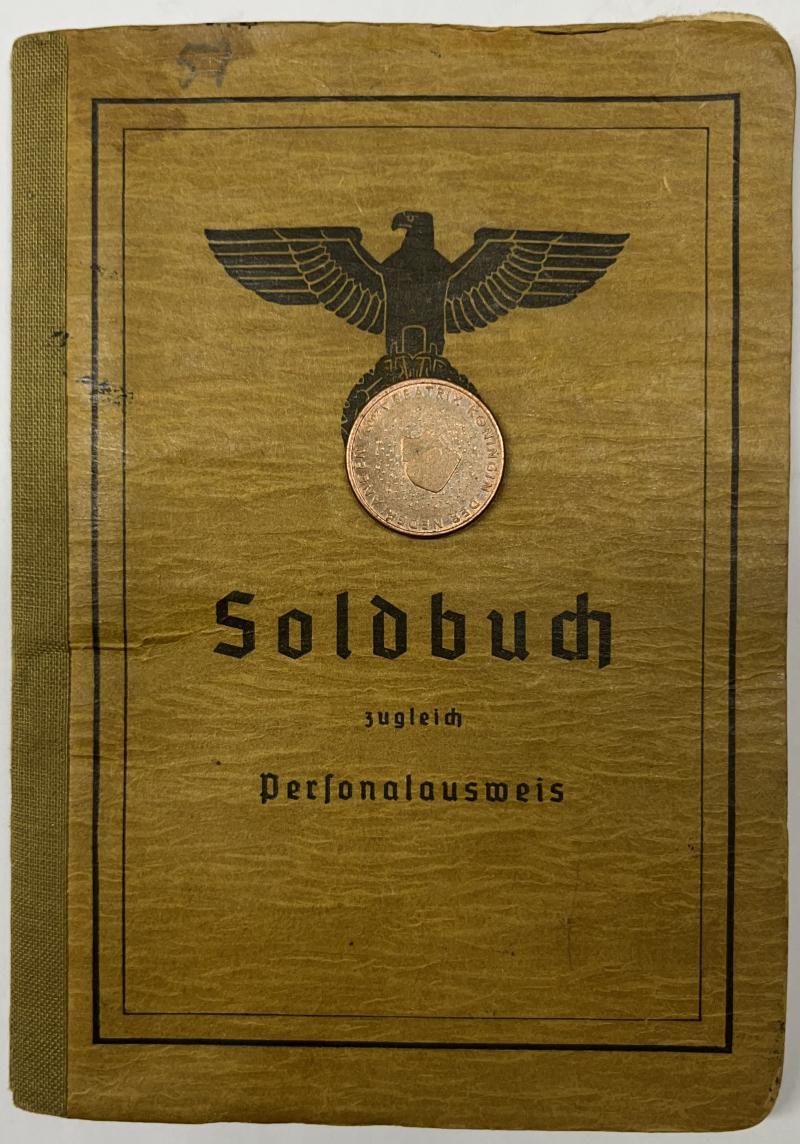 Soldbuch - WH (Heer) - Führer Res. OKH (Afrika) - Müller
