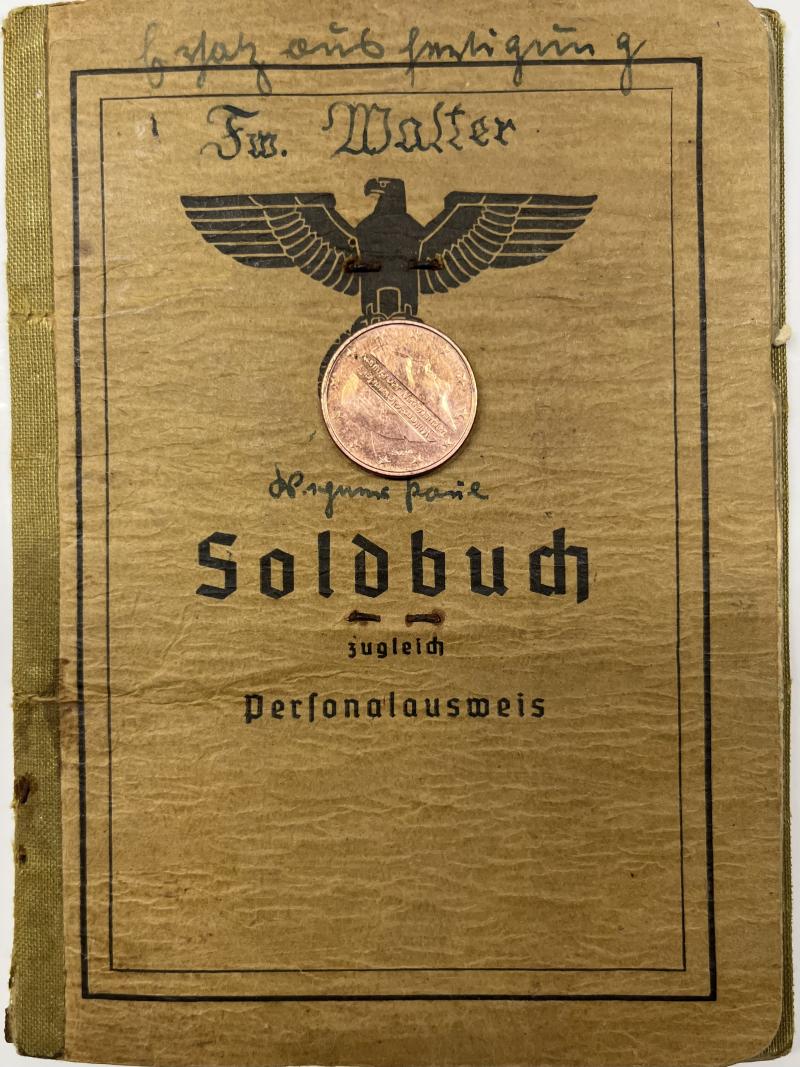 Soldbuch  WH (Heer) - Gren.Rgt.1232  - Walter