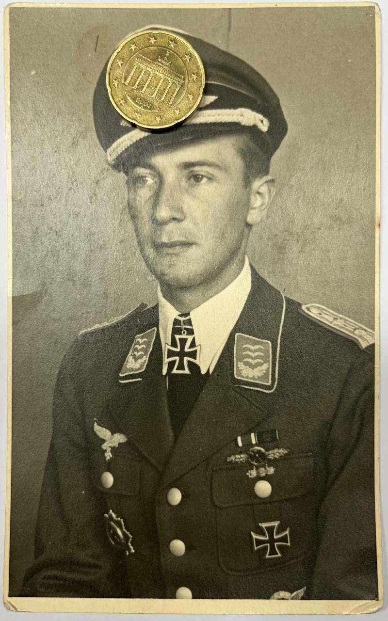 Postcard size photo - K.G.55 -  KIA Normandy - Baumgartl