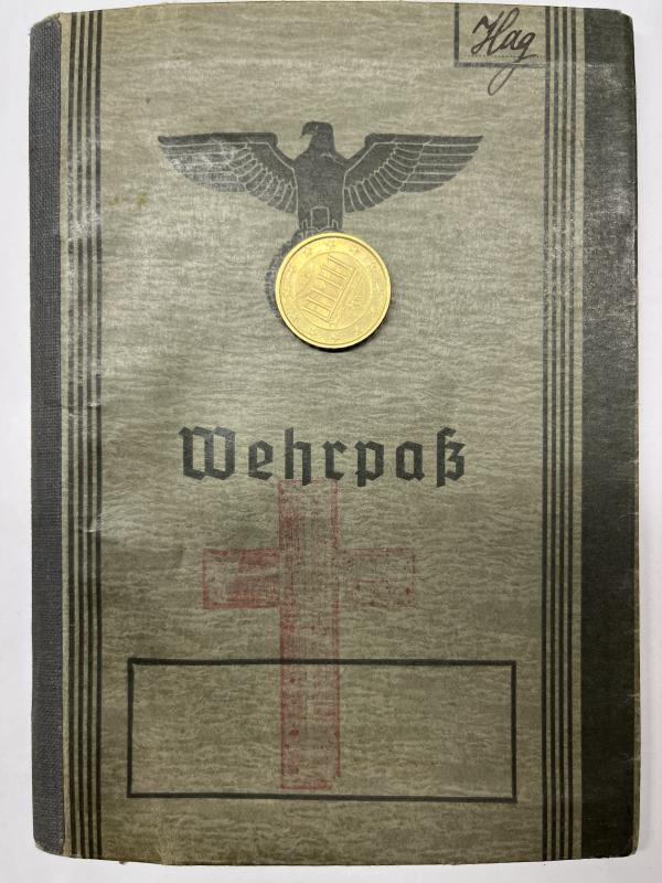 Wehrpass - Luftwaffe - 1.Fschj.Div. - Kreta - Hagemann
