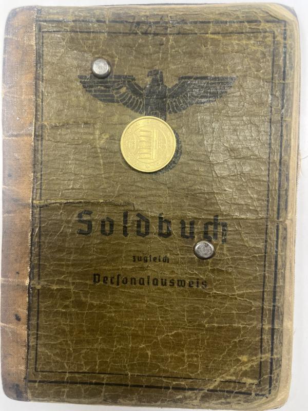 Soldbuch  WH (Heer) - 167.Inf.Div./ 416.Inf.Div. - Wolf
