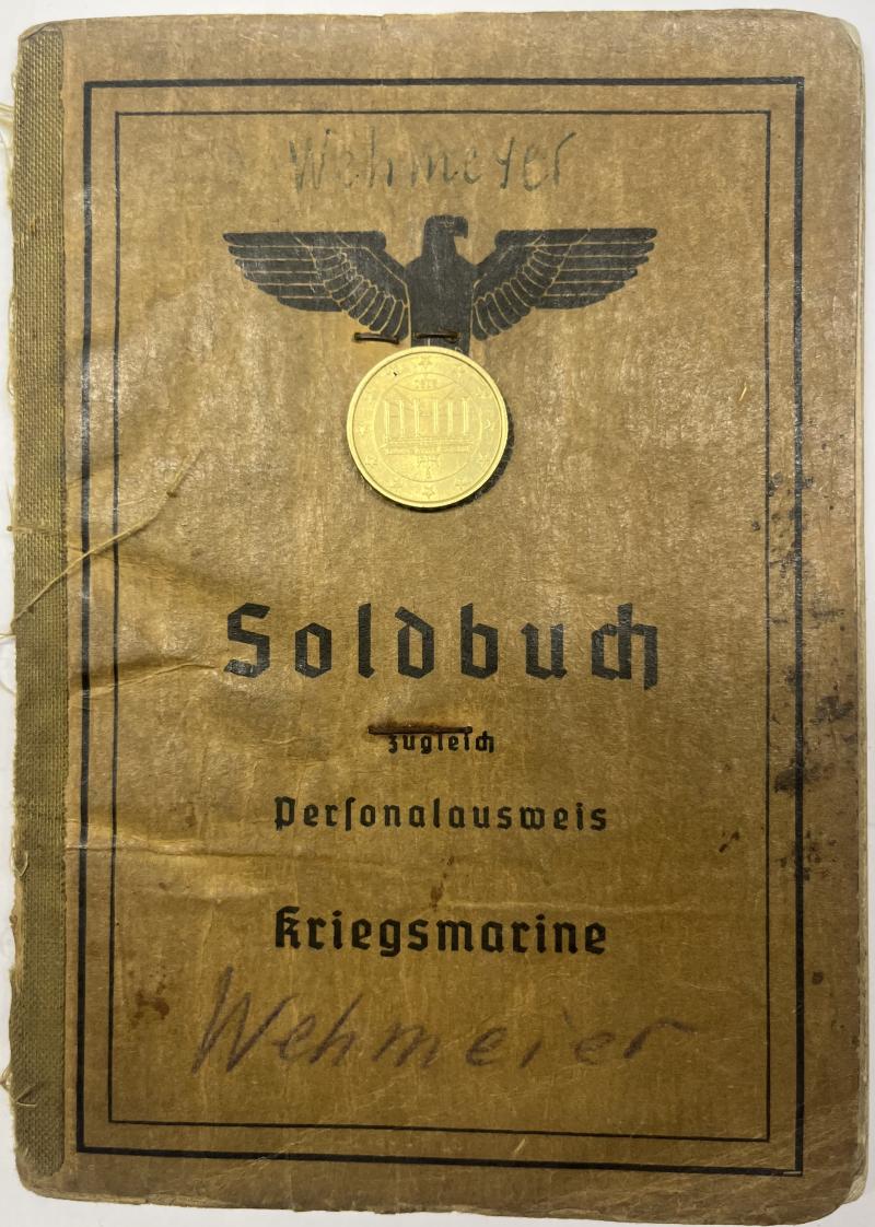 Soldbuch - KM - Mar.Art. - Wehmeier