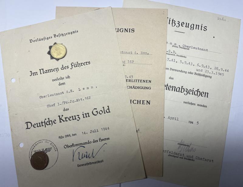 Citation grouping - WH (Heer) - 62.Inf.Div./62.VGD - DKiG -  Lemm