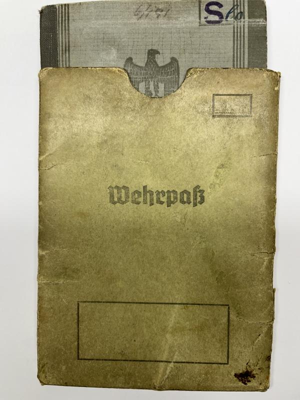 Wehrpass -  WH (Heer) -  6.Inf.Div. - Sloma
