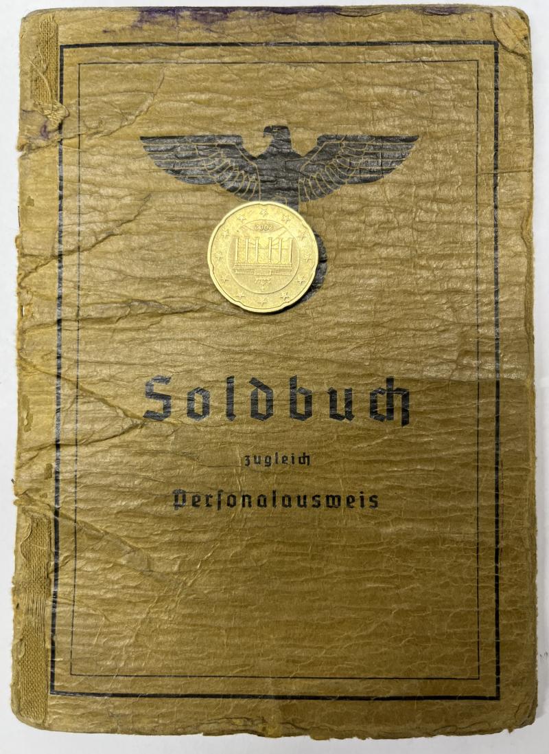 Soldbuch  WH (Heer) - 26.Inf.Div. - DKiG - Brausewetter