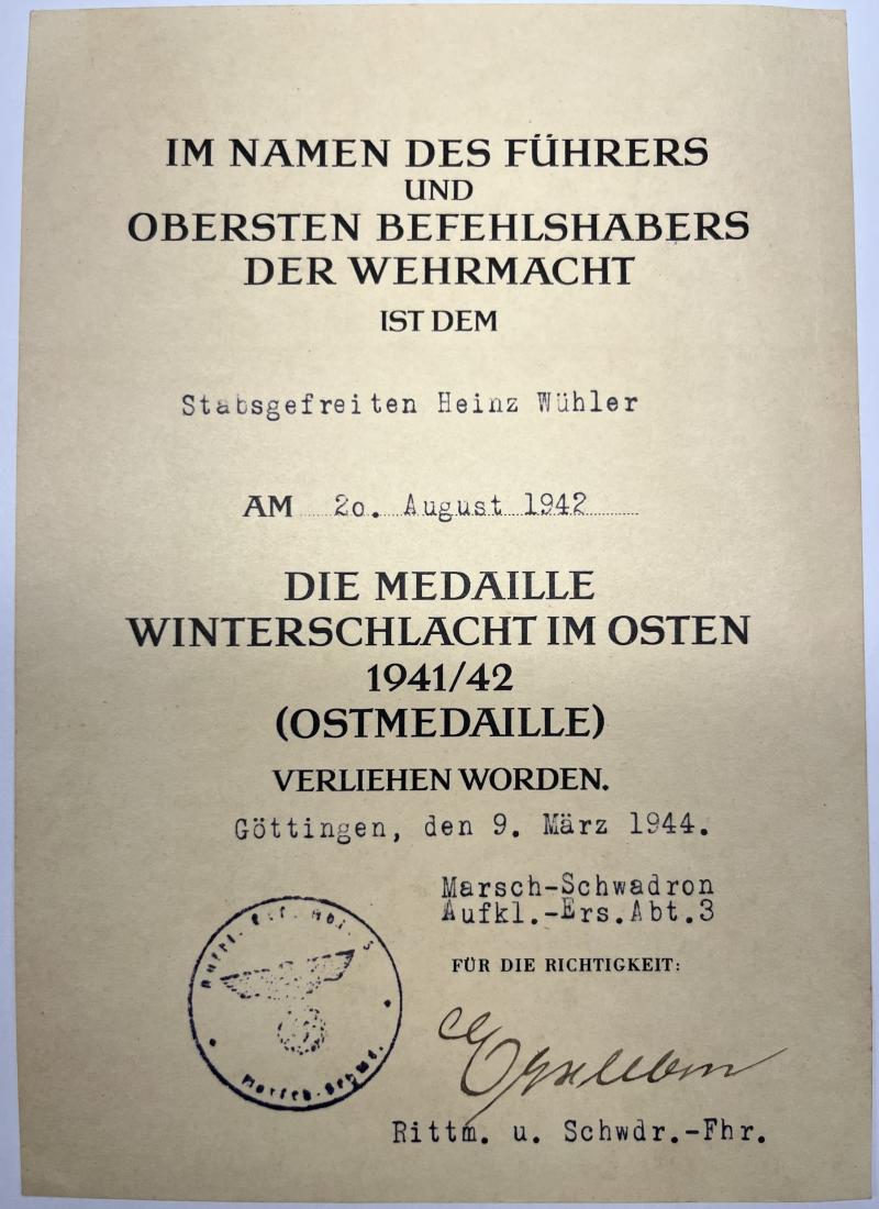 Citation grouping - WH (Heer) - 299.Inf.Div. - Wühler