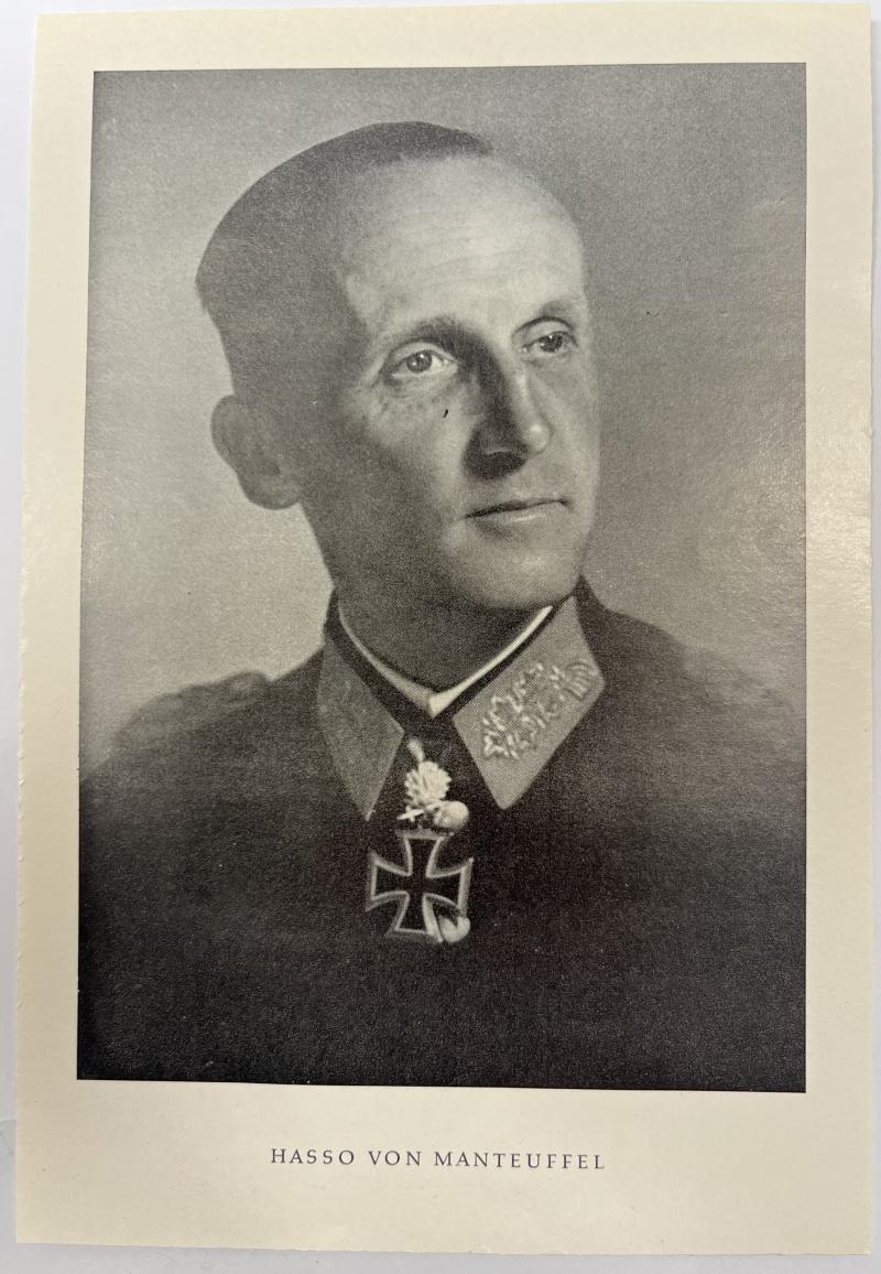 Signature - v.Manteuffel