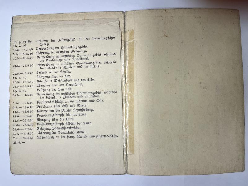 Wehrpass/citation - WH (Heer) - Bau-Batl.255 - Bau-Batl.255