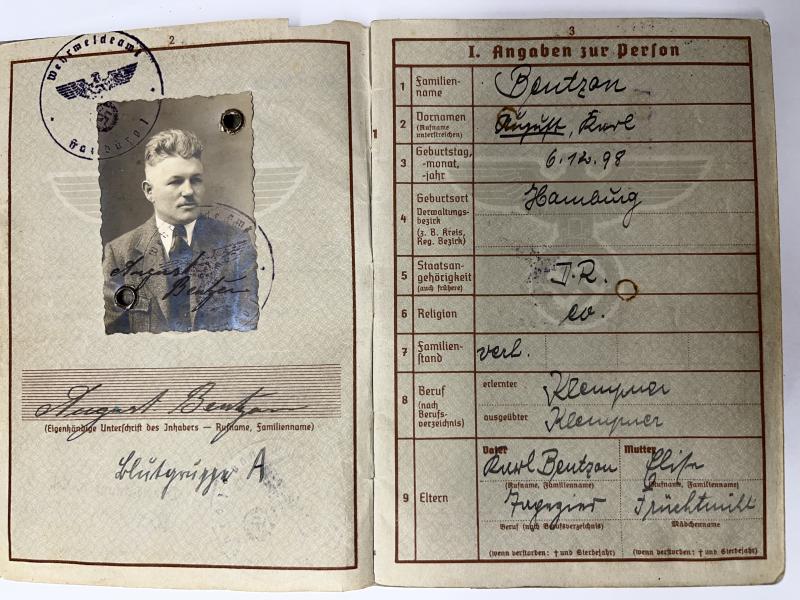 Wehrpass/citation - WH (Heer) - Bau-Batl.255 - Bau-Batl.255