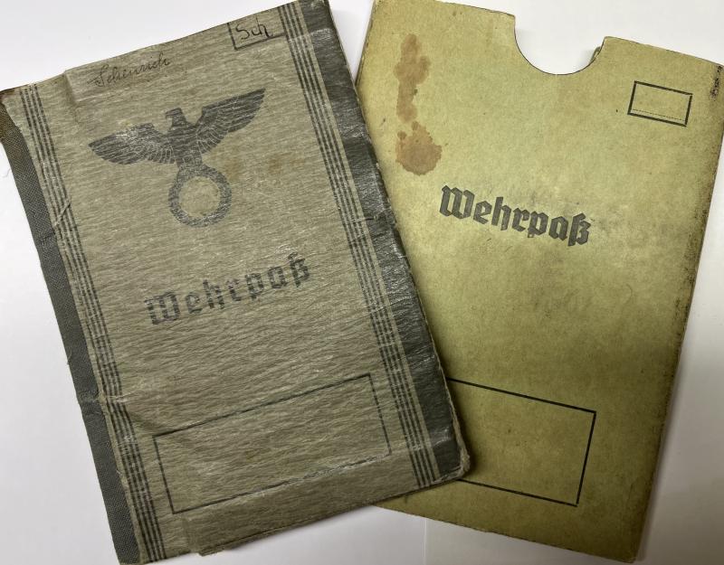 Wehrpass - WH (Heer) - 17.Pz.Div. - Scheurich